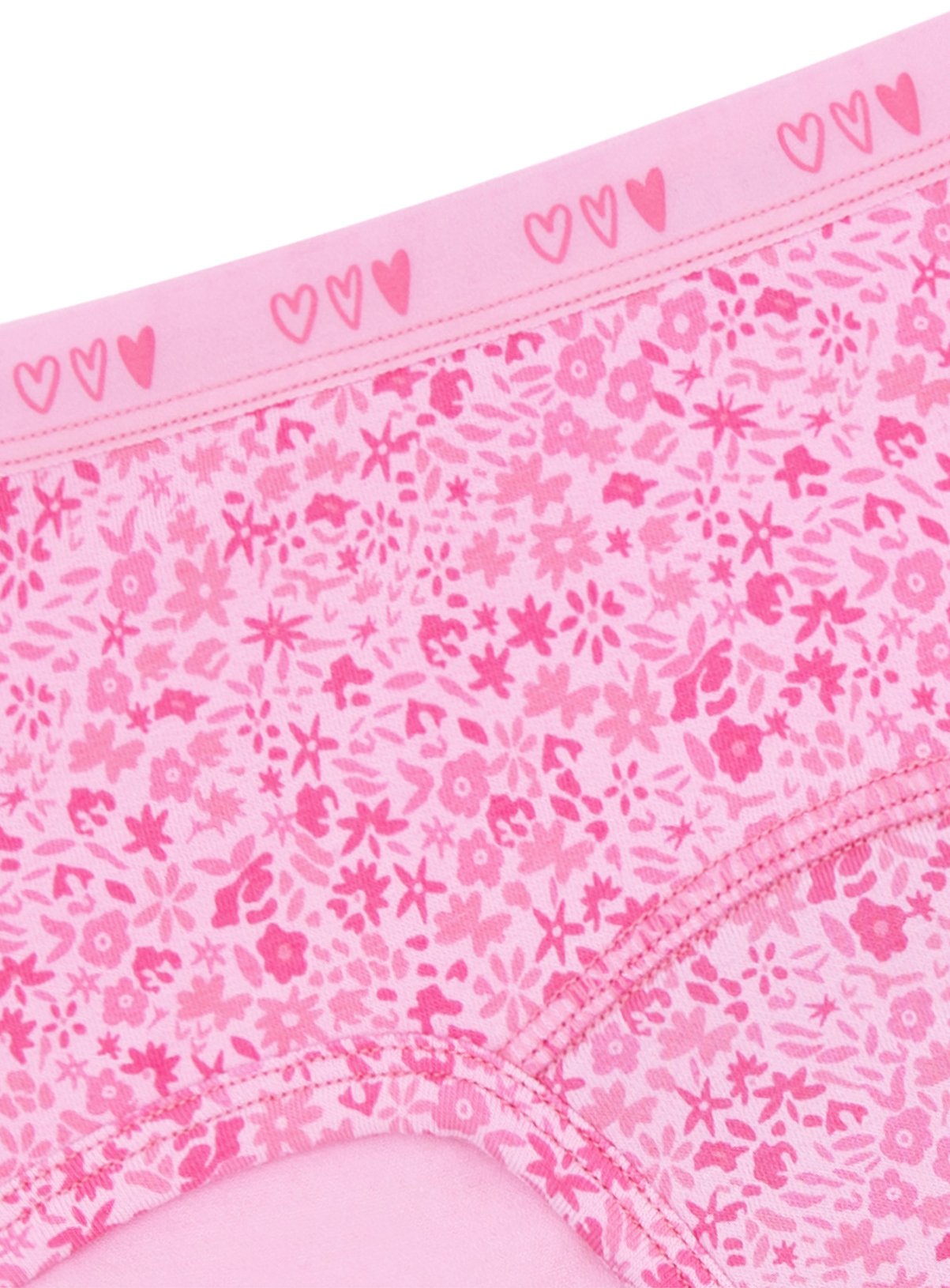 LOVE LUNA First Teen 2 Pack Period Boyleg Brief 10-11 years - Image 5 thumbnail